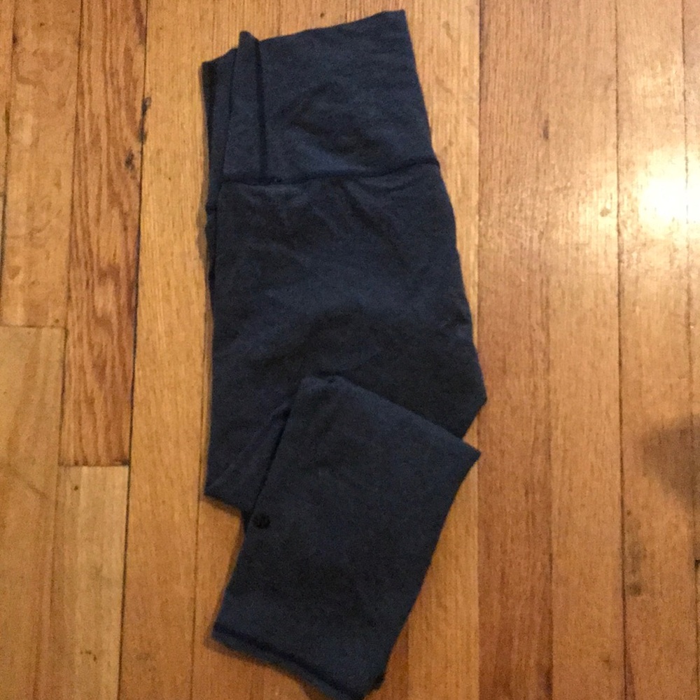 Gray High waisted lululemon leggings